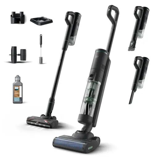 Philips 7000-serie AquaTrio snoerloze stofzuiger en dweil XW7263/11R1