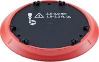 FLEX - Backingplate - Steunschijf Met Klittenband Gedempt Voor XFE 7-15 / XFE-15, XCE - BP-M/R D125 XCE/XFE - Diverse Keuzes - 150mm