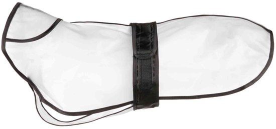 Trixie Hondenregenjas Tarbes - PVC Transparant - Ruglengte 42 cm - M