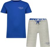 Vingino Wester Jongens Shortama - Blue depth