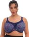 Elomi Energise Grote maten sport bh – Navy Geo - 80F (EU)