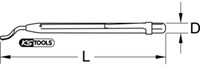 KS Tools universele snelontbramer, 140x21mm