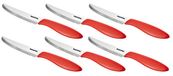 Tafelmes, Tescoma Presto Tafelmes, 12 cm, Rood, 6 stuks
