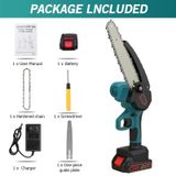 StarTech Draagbare mini-kettingzaag - Accu-gevoede kettingzaag, 20 cm - 18V lithium-accu - 1 accu inbegrepen - Geschikt voor het zagen van hout en het snoeien in de tuin - Type C