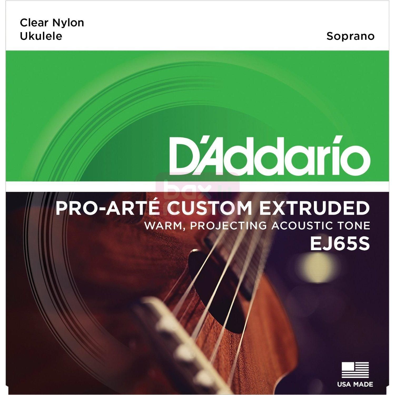 D'ADDARIO EJ65S snarenset voor sopraan ukelele