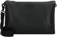 Mandarina Duck Mellow Leather Crossover Bag Nero Zwart