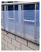 Écran de confidentialité pour balcon perforé plastique - 120x170cm