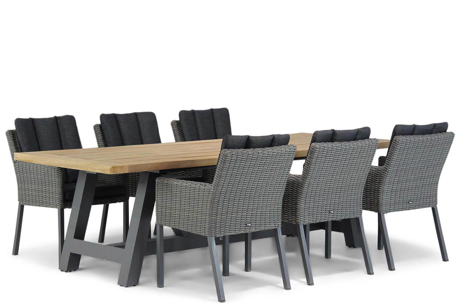 Garden Collections Oxbow/Trente 260 cm dining tuinset 7-delig