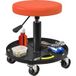 Tabouret d'atelier orange