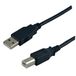 MCL 5 m USB A/USB B - USB-kabel