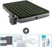 Intex Luchtbed - 2-Persoons - 152 x 203 x 25 cm - Groen