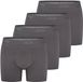 Sloggi Heren Lange Pijpen Boxershorts SLG Base 4-Pack - Effen - Shiver - Katoen/Elastaan - Maat XXL