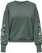 Only Brooke Round Neck Flower Sweater Dames - Maat L