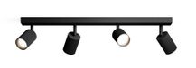 Philips Hue Philips Wyatt Plafond-/Wandspot Zwart GU10 4x 50W