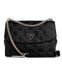 Guess Sac bandoulière/sac à épaule Cresidia convertible xbody flap black logo B25GU178 PG934921 Petit