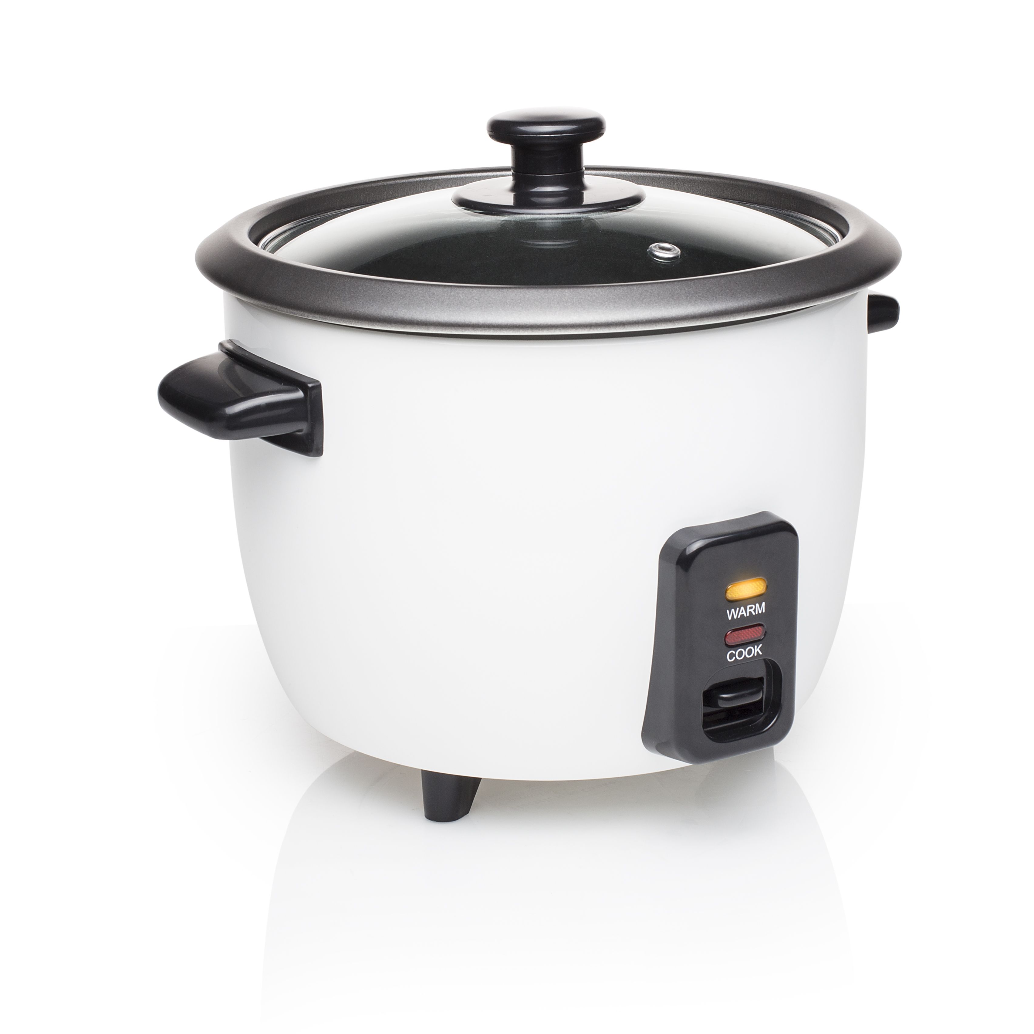 Tristar RK-6117 Rice Cooker - 0.6L - Black/White