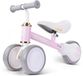 AyeKu - Vélo d'apprentissage pour bébé et tout-petit - Roues silencieuses - Siège réglable - 1-3 ans - Rose