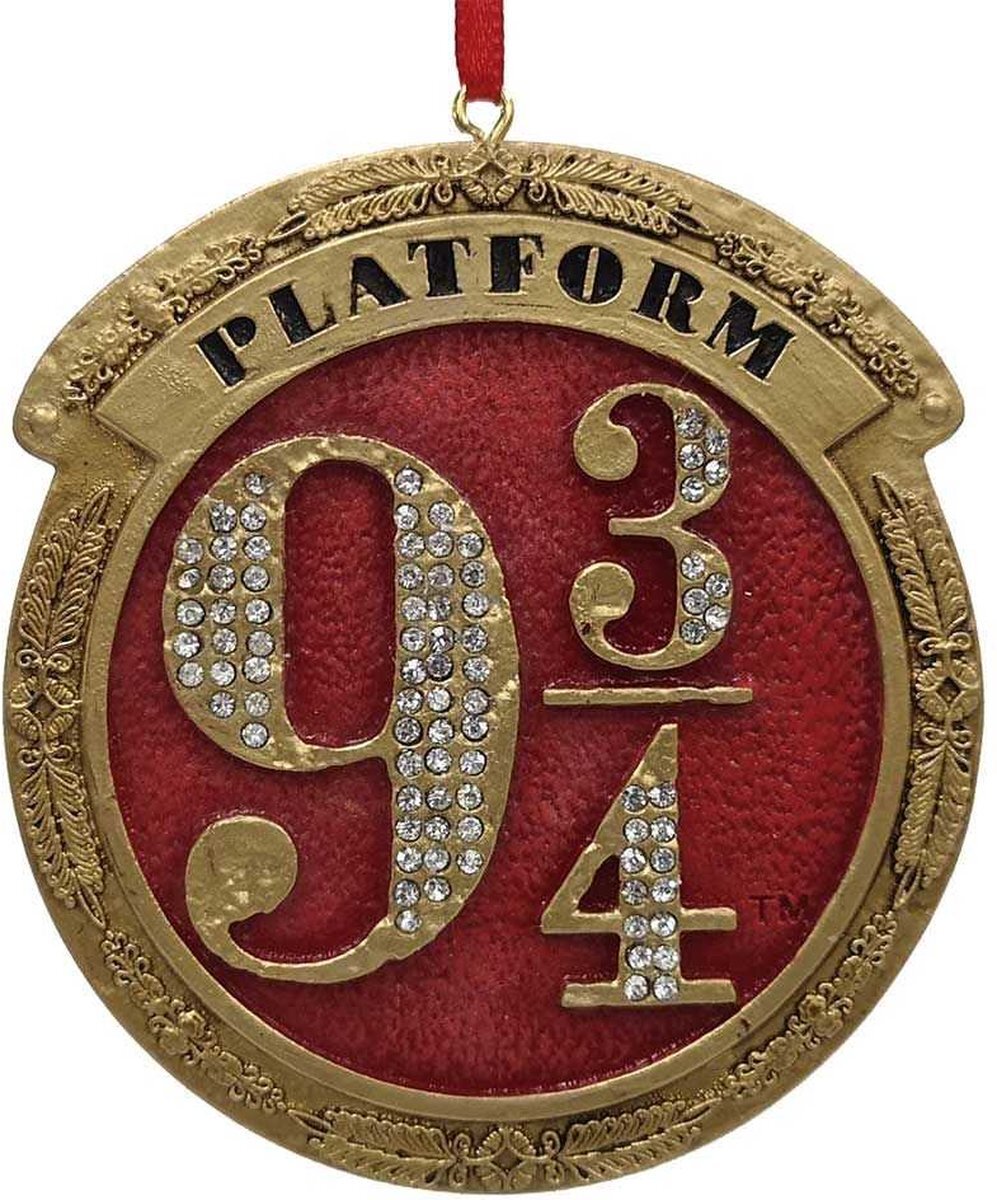 Nemesis Now Harry Potter Kerstbal Platform 9 3/4 Hanging Ornament Multicolours