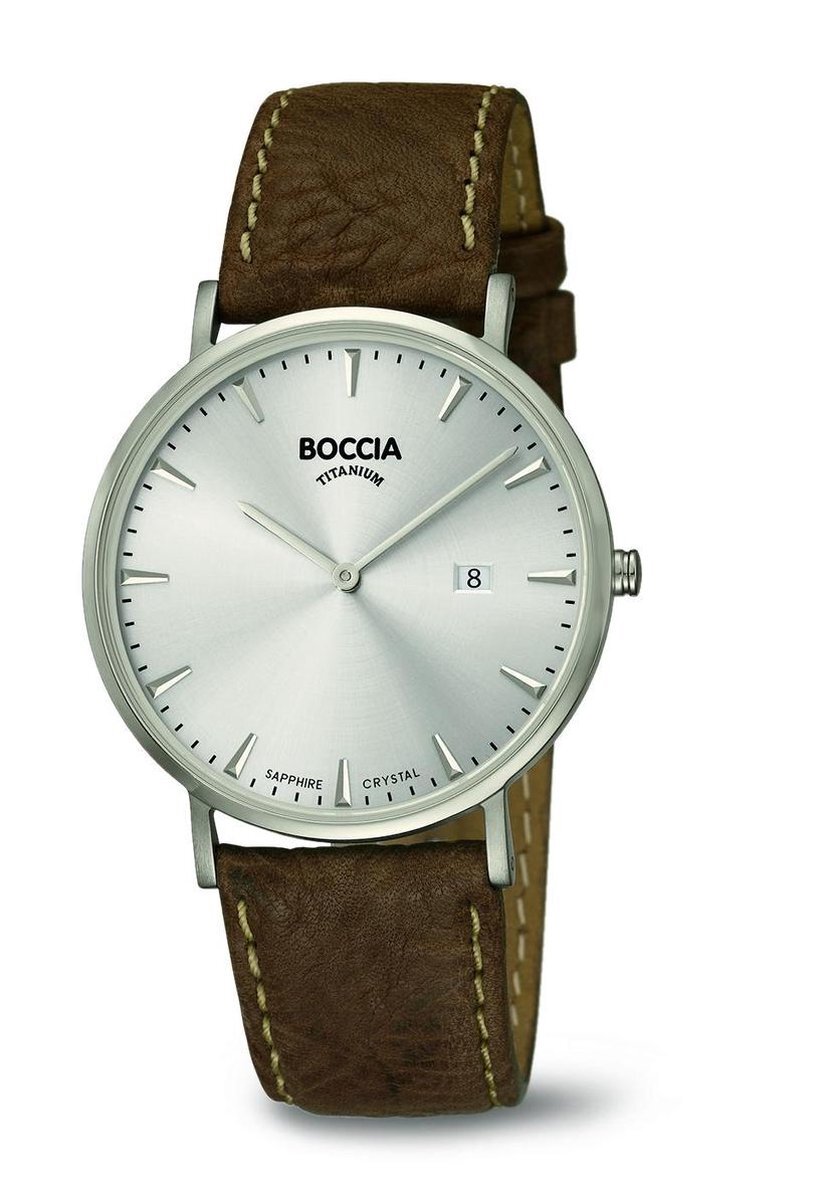 Boccia Titanium 3648.01 Heren Horloge 39 mm