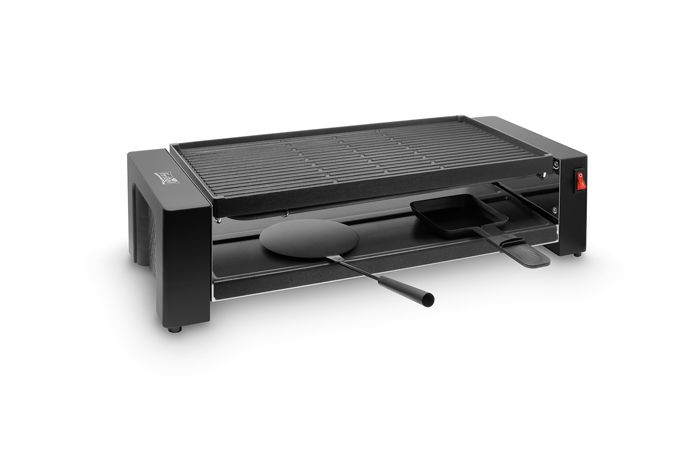 Fritel PR 3195 Pizza-Raclette Grill - 1200W - Black/Grey