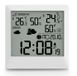 Hama Station météo Palawan, avec capteur extérieur, radio, réveil, thermo/hygromètre, blanc 00222238