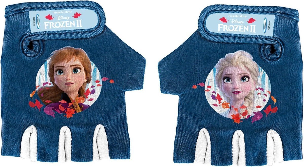 Disney fietshandschoenen Frozen 2 meisjes blauw one size