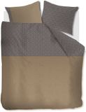 Beddinghouse Anani dekbedovertrek - Tweepersoons - 200 x 200/220 cm - Taupe