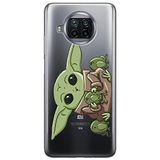 ERT GROUP mobiel telefoonhoesje voor Xiaomi MI 10T LITE/REDMI NOTE 9 PRO 5G origineel en officieel erkend Star Wars patroon Baby Yoda 014, gedeeltelijk bedrukt