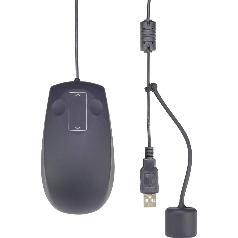 Renkforce IP68 USB Mouse - Black