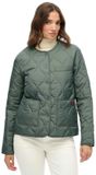 Superdry - Gewatteerde Lite jas met voering - Dames - Balsam Green - Maat M