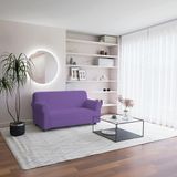 Italian Bed Linen Bankovertrek, bi-elastisch, voor 2-zitsbank, lila