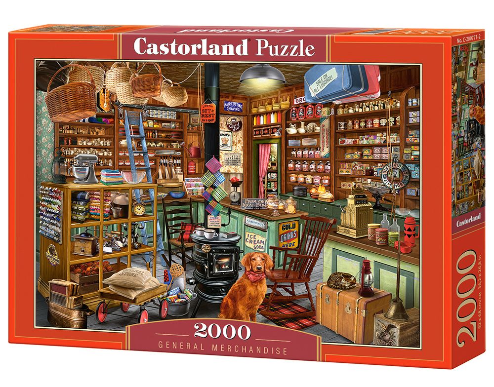 Castorland General Merchanise - Puzzel - 2000 stukjes - Unisex