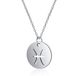 LGT JWLS Lookinggoodtoday Sterrenbeeld Vissen Dames Ketting Zilverkleurig Ronde Hanger