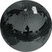 EUROLITE Discobol - Spiegelbol - 50cm zwart
