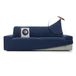 FAVERTI® Super elastische bankovertrek voor 3-zits van 180 tot 230 cm, model Novelle | marineblauw