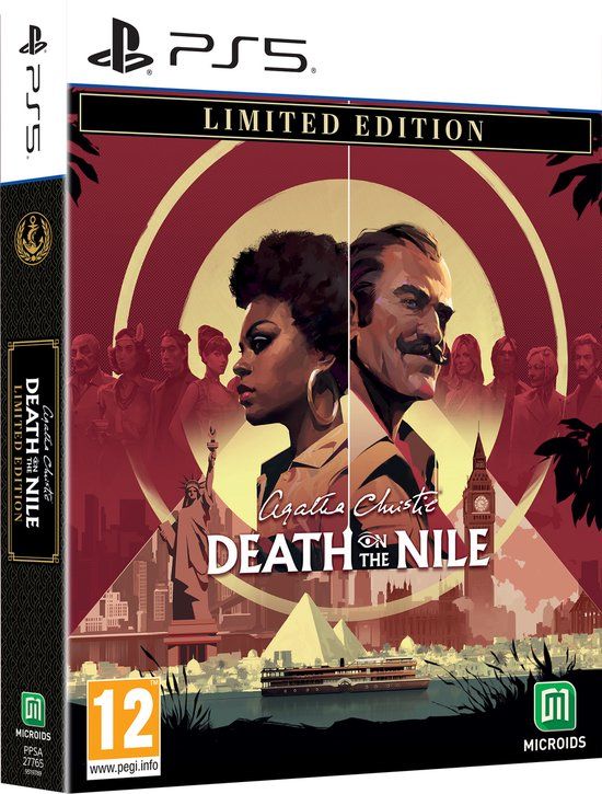 Agatha Christie: Death of the Nile - PS5 - Standard Edition - Blu-ray