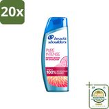 Head & Shoulders 20 x Shampoo Anti-Pelliculaire Pure Intense Pamplemousse 250 ml