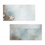 SIGEL DU430 Kerstenveloppen "Glamorous Christmas", gegomd, DIN lang, 50 stuks, gemaakt van duurzaam papier