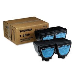 Toshiba T-3580 Zwart Tonercartridge - 40000 Pagina's - 4 stuks