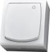Ospel ŁNH-5N/00, blanc, IP44, 250 V, 10 A, 65 mm, 46 mm