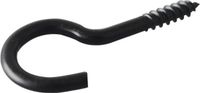 Hoenderdaal Fasteners Hoenderdaal Schroefhaak zwart Deltacoill 600x60/100mm