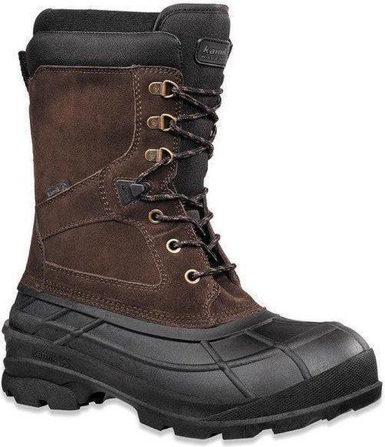 Kamik Nation Plus Snow Boots - Men - Size 45 - Brown