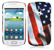 Cadorabo Samsung Galaxy S3 Mini Hoesje met STARS AND STRIPES opdruk