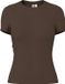PIECES PCLULA SS TEE JRS NOOS T-shirt fille XL Hot Fudge