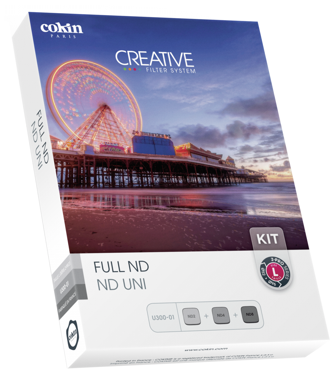 Cokin Creative 3 Full ND Filters Kit U300 01 L Serie