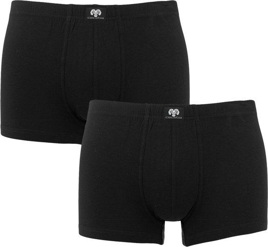 CECEBA Spirit 2-pack heren boxershort - modal - zwart - 5XL