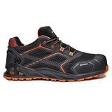 Base - Werkschoen K-Step - S1P HRO SRC - Zwart / Oranje - Maat 43