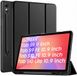 Casemania Tri-Fold Case with S-Pen Holder for Samsung Galaxy Tab S10 Lite (10.9"), Tab S10 FE (11"), Tab S9 (11"), Tab S9 FE (11") - Black