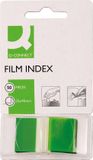 Q-CONNECT index | ft 25 x 45 mm | 50 tabs | groen