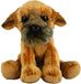 Suki Gifts 12128 Border Terriër Hond Knuffel - Meerkleurig